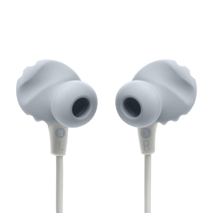 JBL Endurance Run 2 Wireless - White - Waterproof Wireless In-Ear Sport Headphones - Back image number null